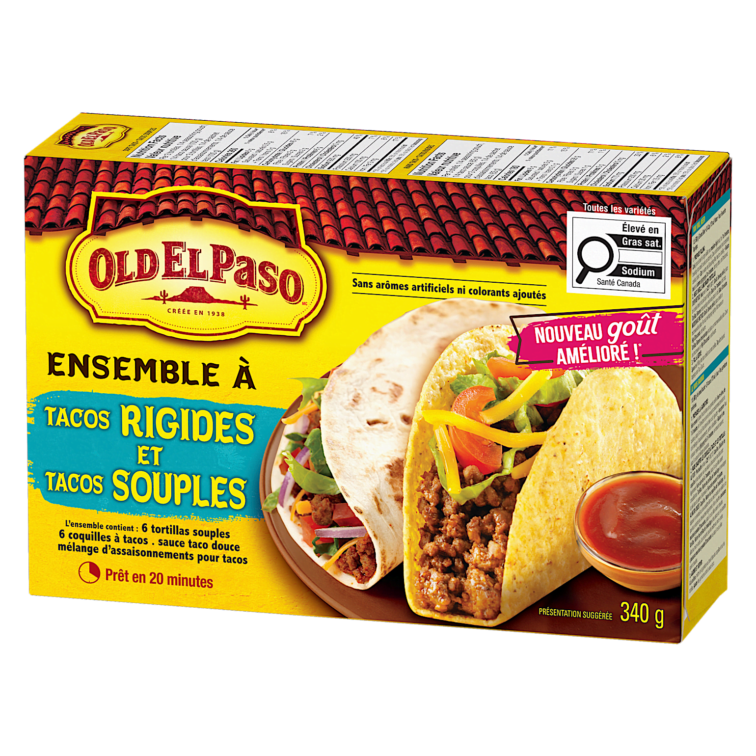 Hard and Soft Tortilla Dinner Kit